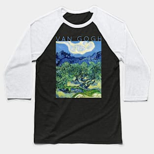 Van Gogh - The Olive Trees Baseball T-Shirt